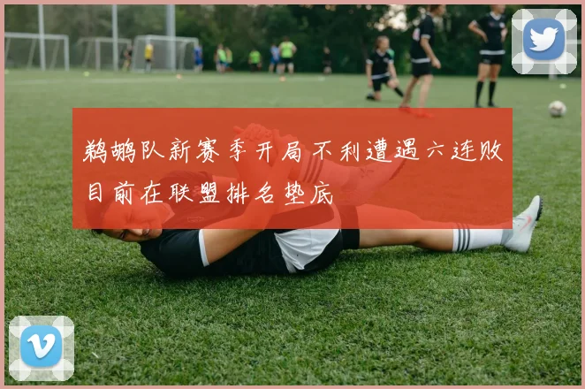 鹈鹕队新赛季开局不利遭遇六连败目前在联盟排名垫底